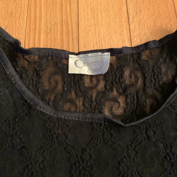 Black Lace Shirt - Picture 3 of 5